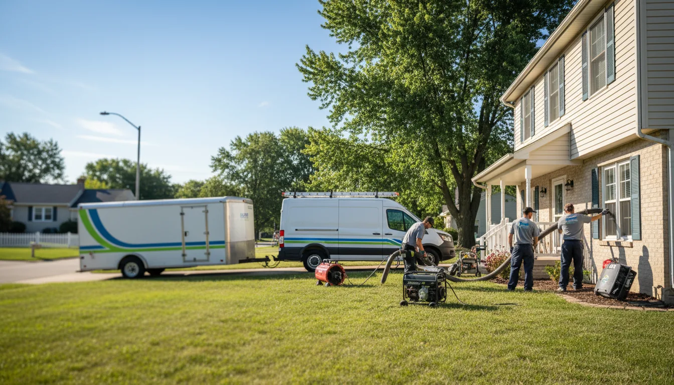 Flooded Basement Restoration And Cleanup With Repair in Arcola, MO near me